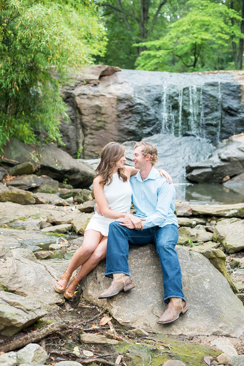 Rock Quarry Garden, a park in Greenville, SC near Cleveland Park and the Greenville Zoo