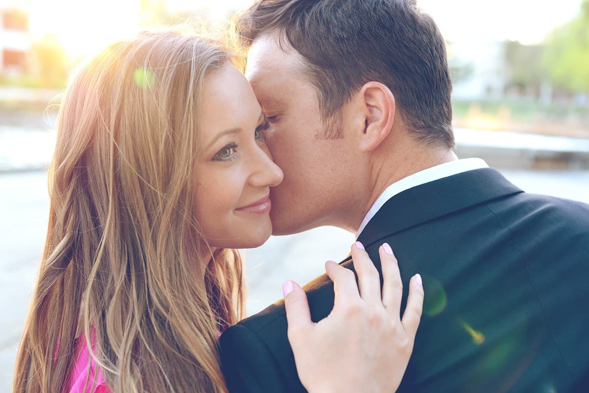 Downtown Charlotte engagement pictures