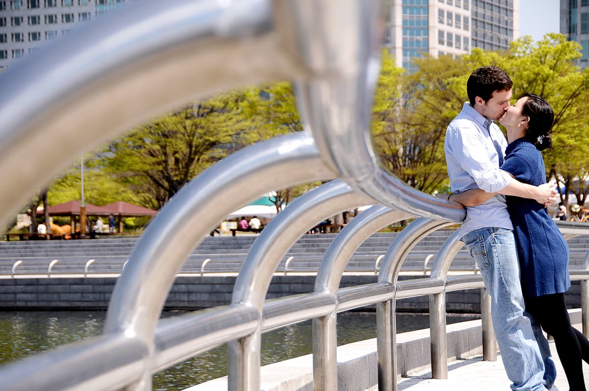 South Korea destination wedding photographer | 한국의 약혼 사진